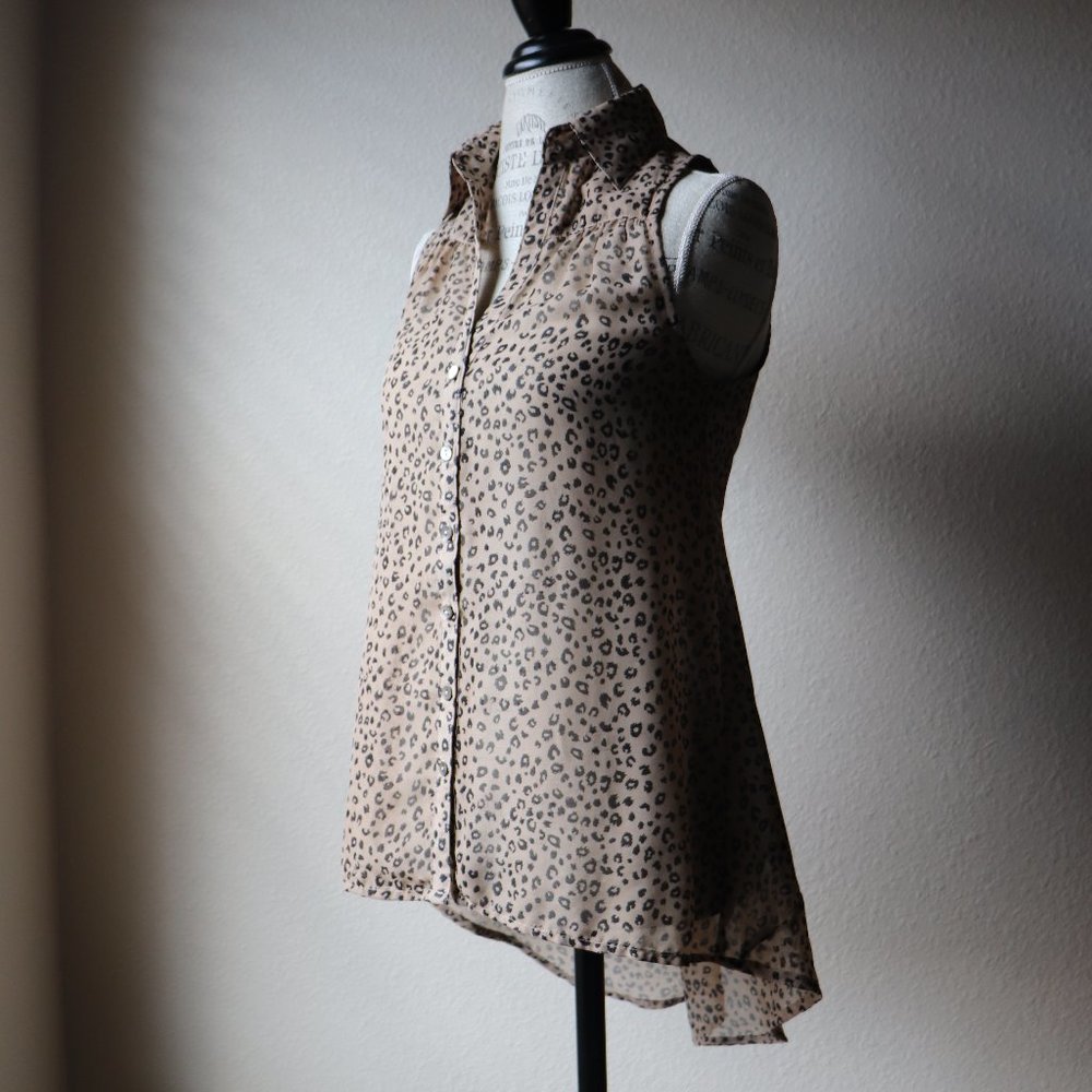 Cheetah Blouse
